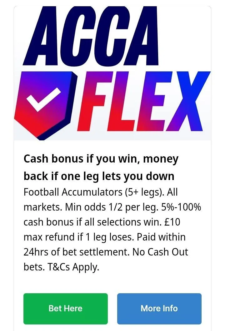 Best Betfred football offer