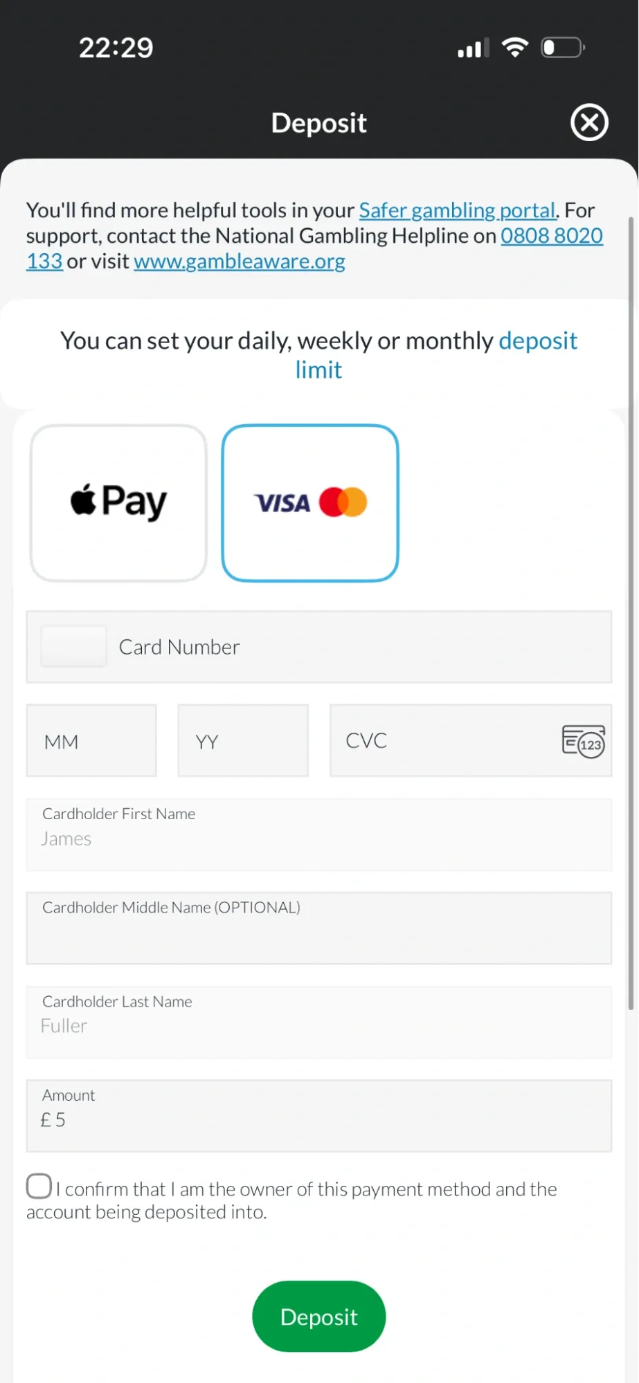 betvictor deposit methods for uk customers