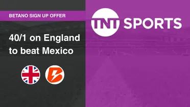 Betano World Cup sign up offer: Back England at 40/1 to beat Mexico