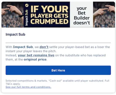 William Hill Impact Sub
