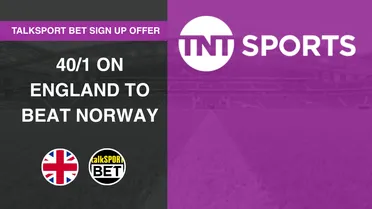 talkSPORT BET 40/1 welcome offer: Back England to beat Norway tonight
