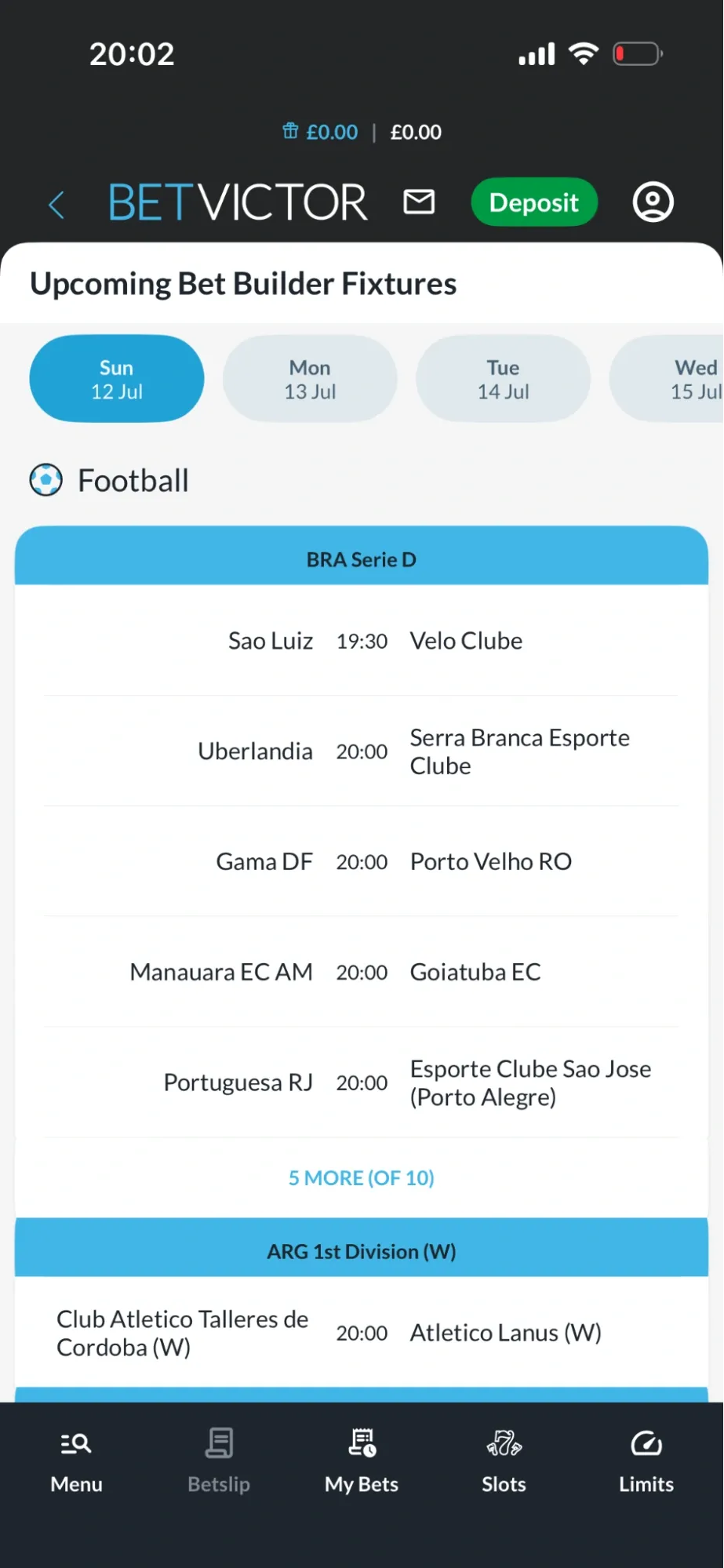 betvictor bet builder review
