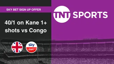Sky Bet 40/1 World Cup offer: Get huge odds boost on Harry Kane to have a shot in England vs Congo